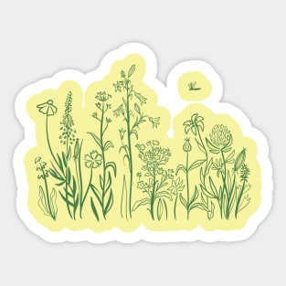 Wildflowers Sticker